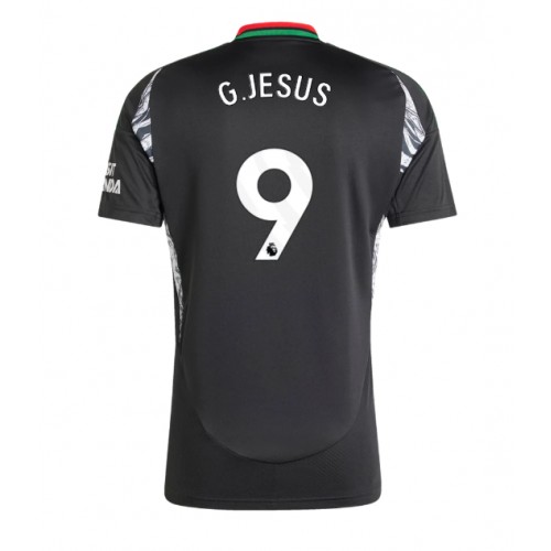 Dres Arsenal Gabriel Jesus #9 Gostujuci 2024-25 Kratak Rukav